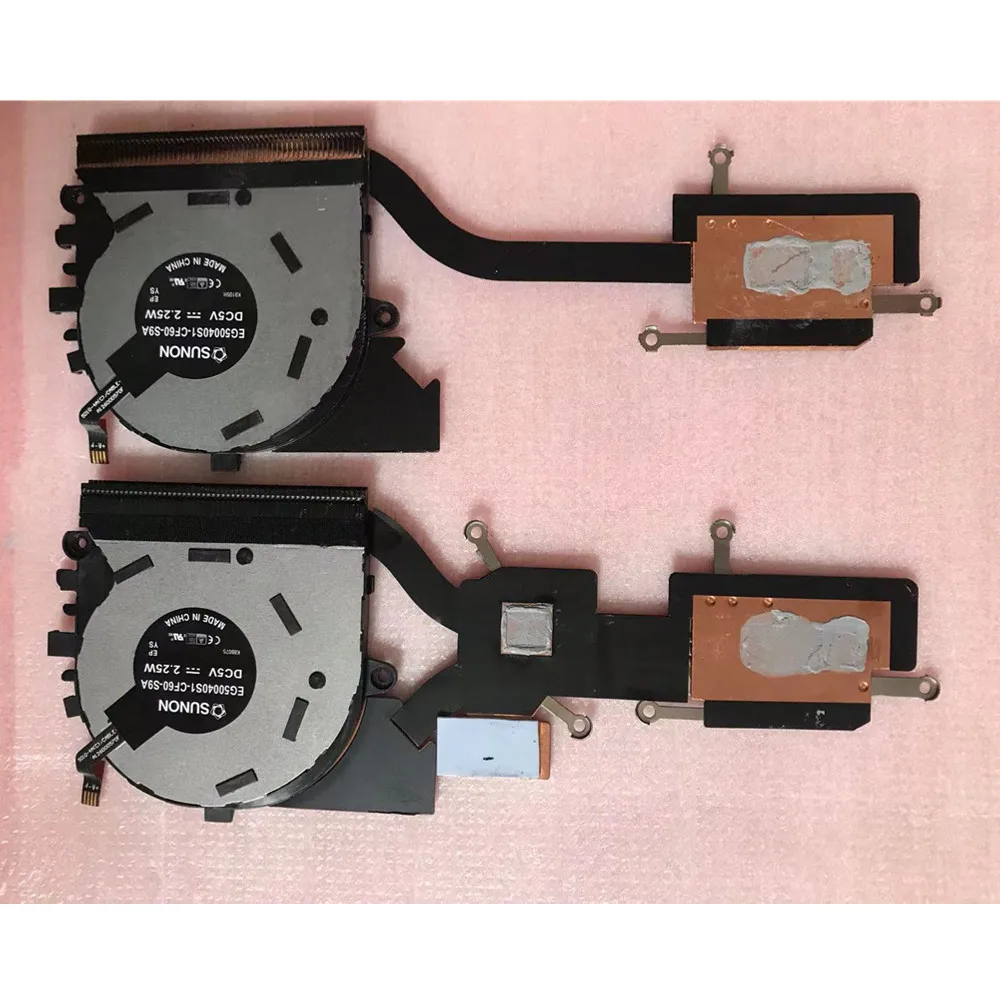 

Original Laptop CPU Cooling Radiator heatsink&Fan for Lenovo Xiaoxin Air 13IWL AT2D5001SR0 AT2D5002SS0 EG50040S1-CF60-S9A