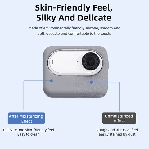 Новый силиконовый защитный чехол для Insta360 GO3 GO 3S корпус защитный чехол Аксессуары для Insta 360 GO 3 GO3S