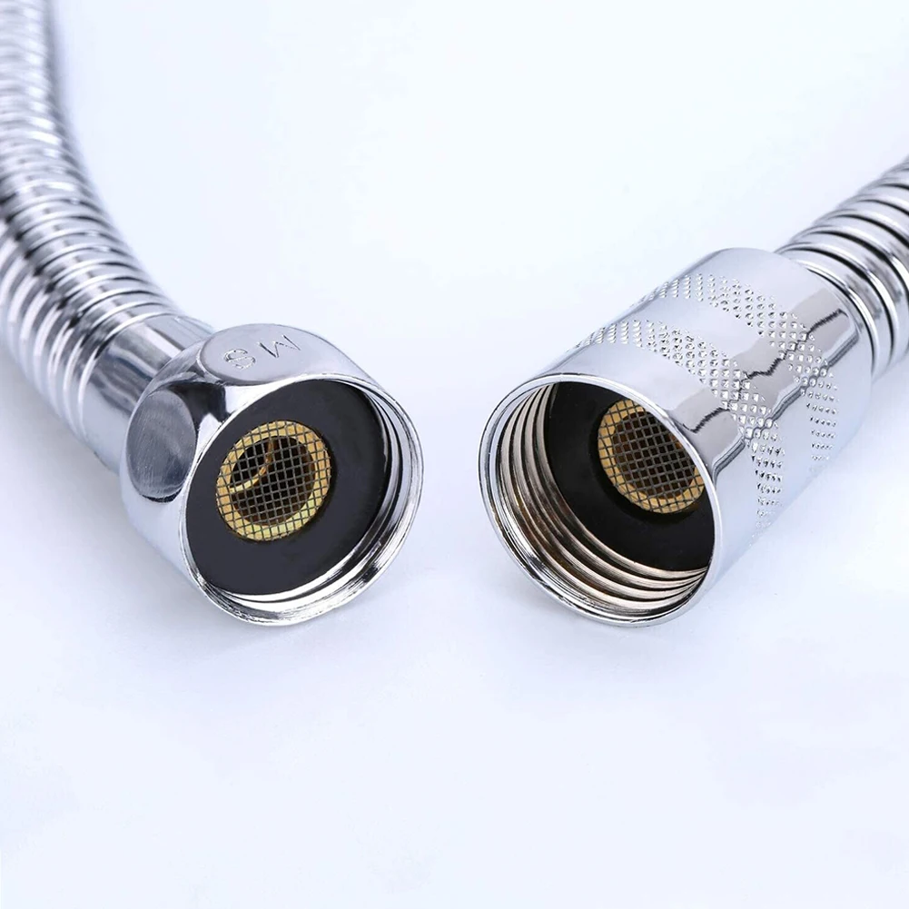 

20pcs Flat Gasket Hose Rubber Ring Washer Seal O Ring Hose Gasket Filter Net For Shower Head Tube Stainless Steel