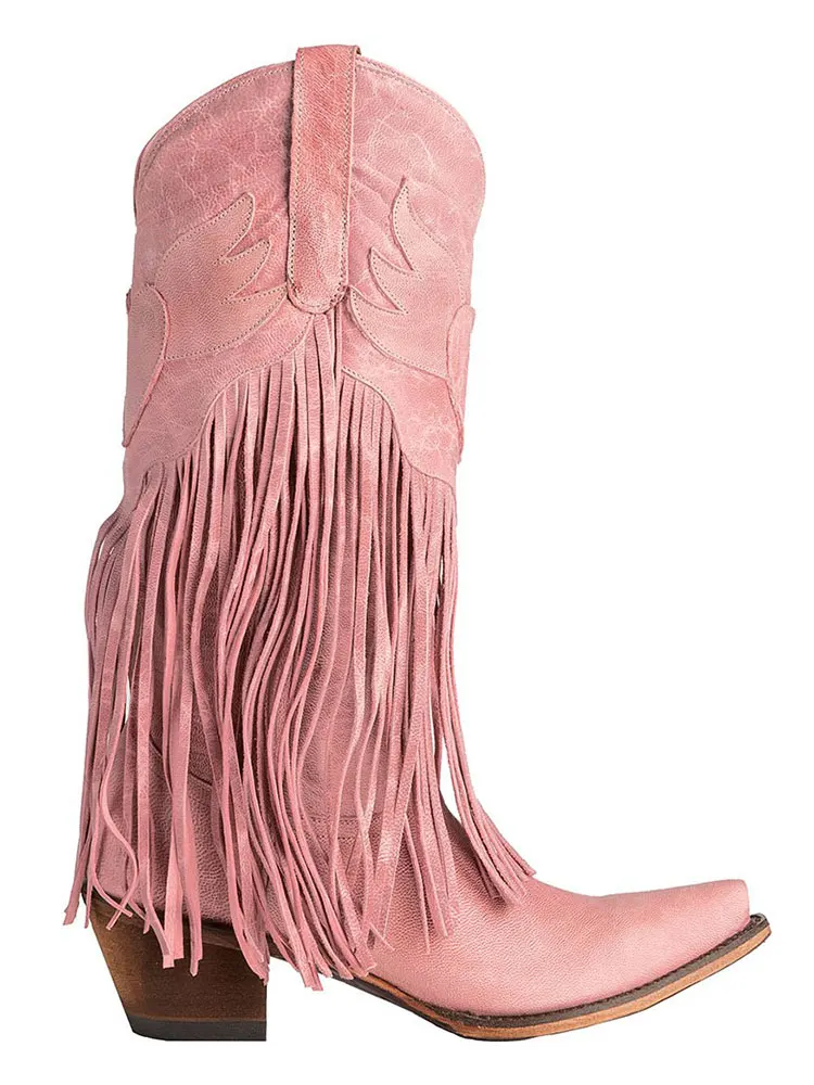 botas vaqueras de flecos – Compra botas vaqueras de flecos con envío gratis  en AliExpress Mobile.