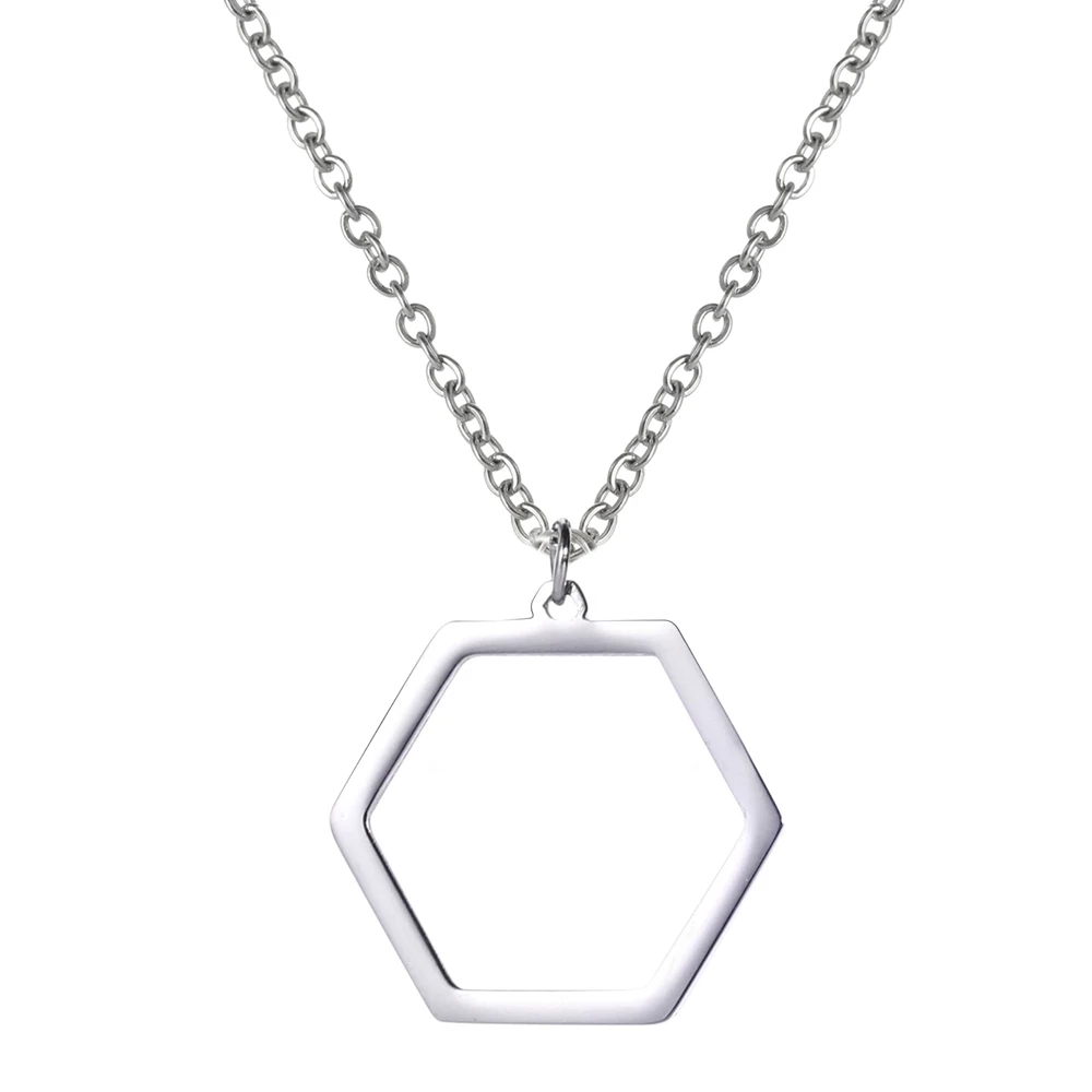 

Колье с подвеской из нержавеющей стали, 19,7x20,3 мм, 45 + 5 см