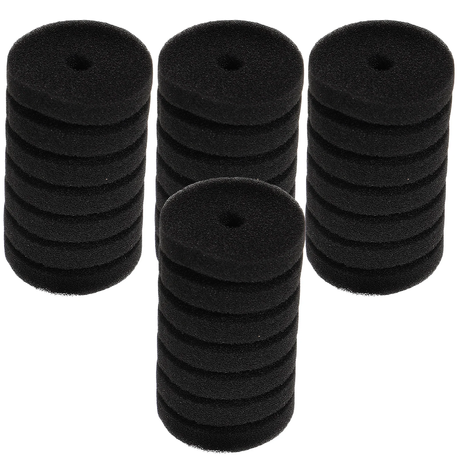 

4 Pcs Fish Tank Air Pump Pre-filter Sponge Sleeve Sleeves Sponges Aquarium Replacement