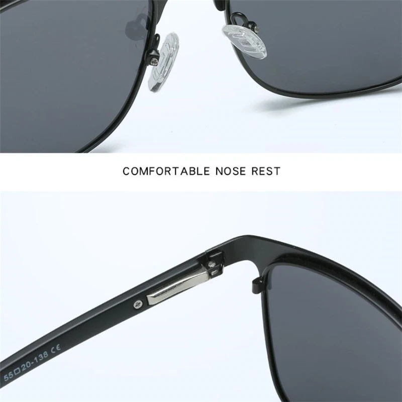 Очки солнцезащитные мужские с антибликовыми линзами UV400 0-0 5-0 75-1 0 до-6