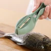 Household Fish Scale Remover Planer With Cover Fish Skin  Clean Brush Kitchen Tools Manual Scraper Knife 6