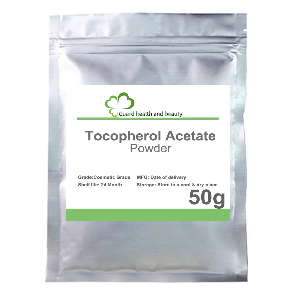 

Hot Sell Tocopherol Acetate Powder Vitamin E Acetate For Skin Care Whitening、Moisturizing、Anti Aging Cosmetic Raw Materials