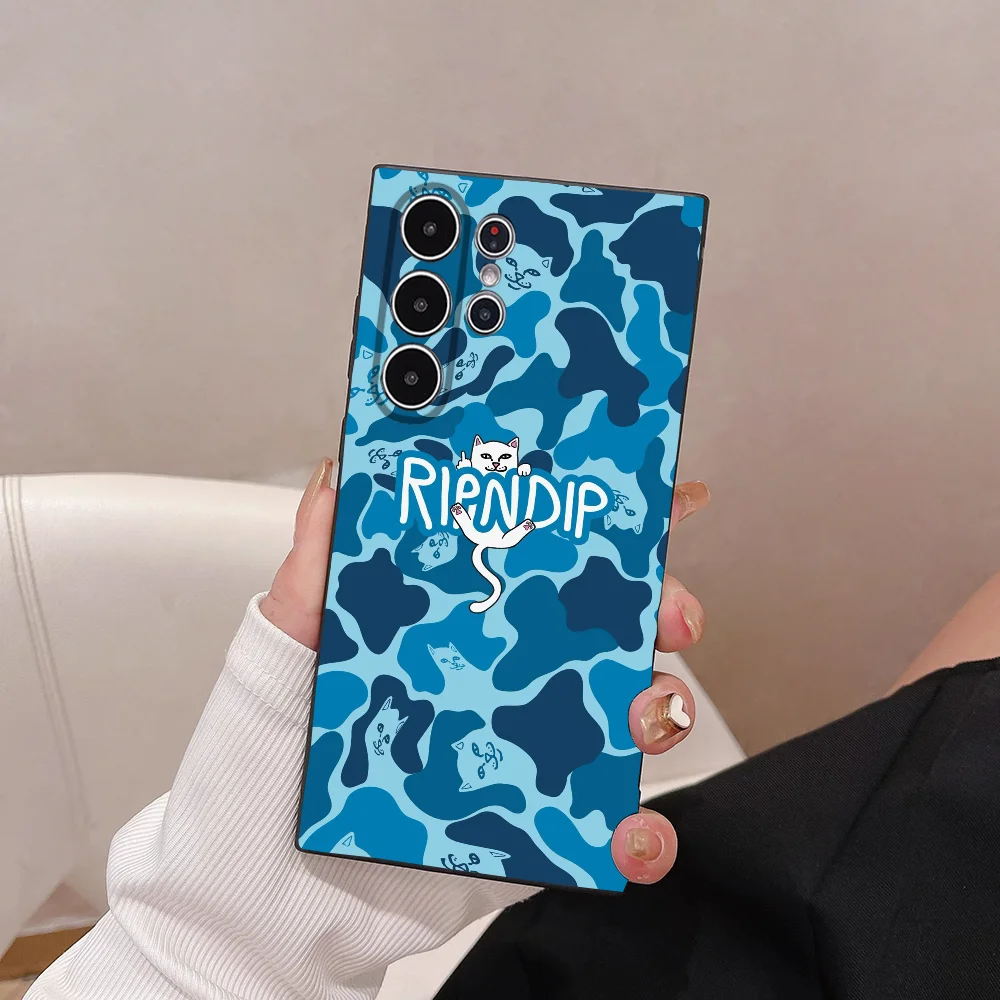 Фото Чехол для телефона скейтбордом R-Ripndips Samsung Galaxy S25 S24 S22 S23 Ultra S21 S20 Plus 5G, матовый нескользящий мягкий чехол с полным покрытием №5