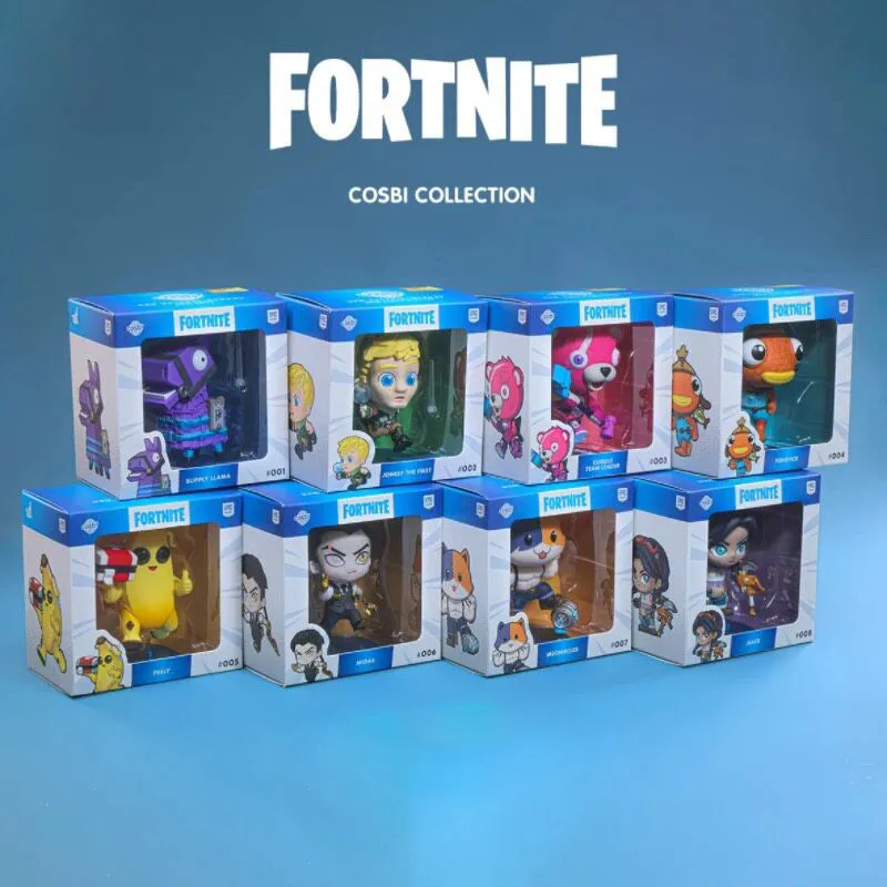 Фото Новые оригинальные мини-фигурки Hot Toys из коллекции Fortnite Cosbi в закрытой упаковке, модные коллекционные фигурки, загадочные подарки. №3
