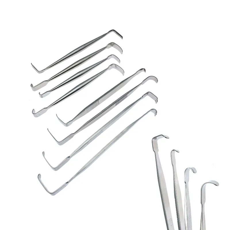 

Stainless steel Nose hook L type Nasal hook Retractor Hook L-shaped Double Hook nose plastic surgery equipment
