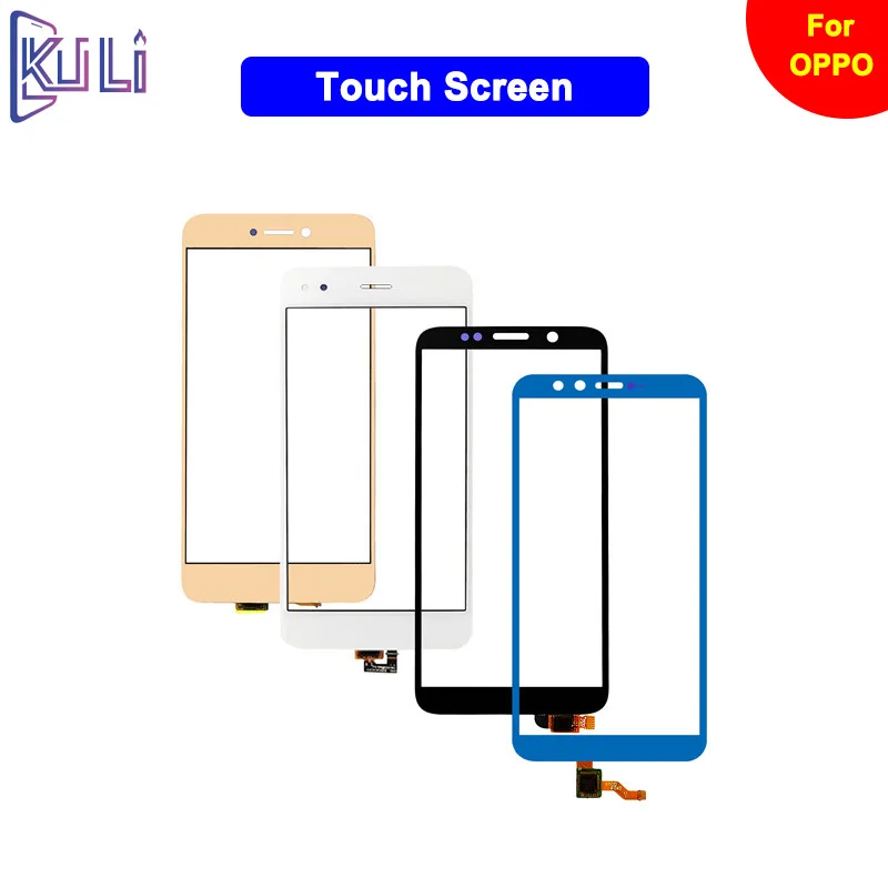 

KULI Front Glass Touch Screen Panel Digitizer LensPhone Repair For OPPO A 37 57 59 Y 55 66 67 51 53 69 V3 Max Replacement Parts