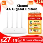 Глобальная версия Xiaomi 4A Gigabit Edition Mi роутер 2,4 ГГц5 ГГц 1167 Мбитс Wi-Fi ретранслятор 128 МБ двухъядерный процессор vpn-усилитель сигнала