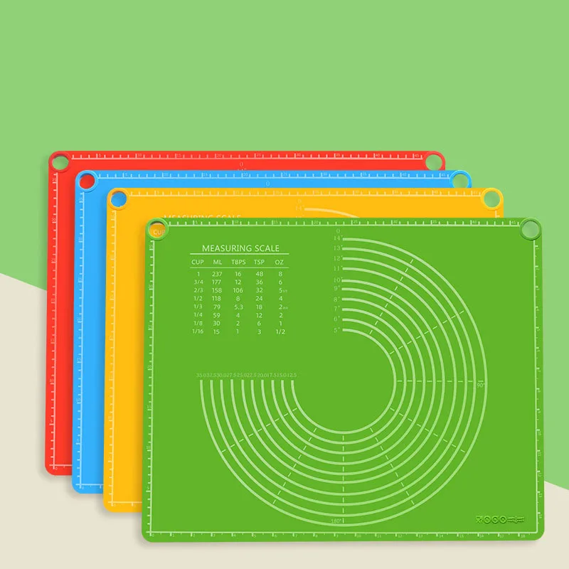 

Thickened Silicone Kneading Pad Kneading Dough Mat Silicone Baking MatBakeware Table Mats Pad Sheet Kitchen Cooking Gadgets