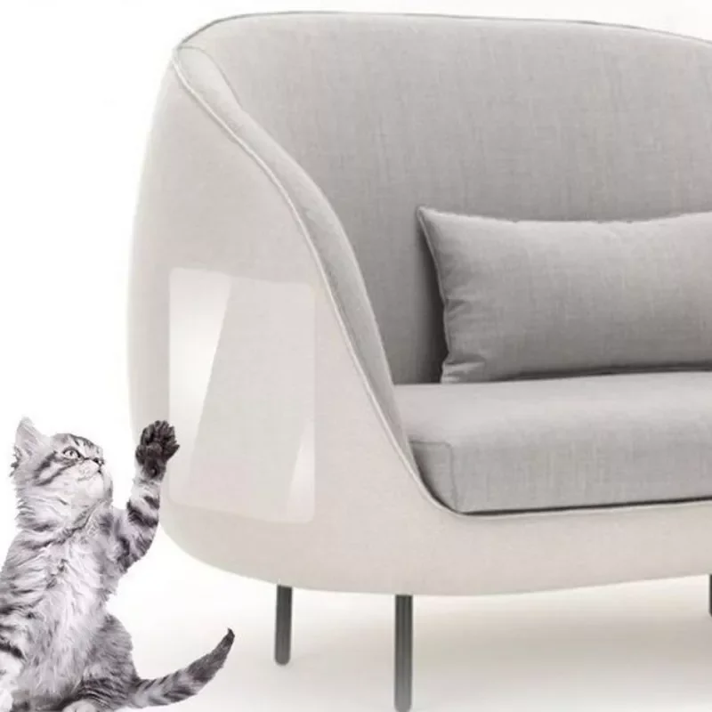 

Scratch Tape Roll Sofa Furniture Protector Sofa Protective Stickers Transparent Household Cat Scratch Post Vandalism Cat
