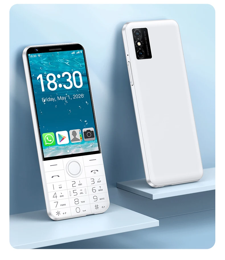 Фото DOOV F27 Android 14 Телефон с двумя SIM-картами, 3.58-дюймовый экран, MT6765, камера, Google Play, 4 ГБ ОЗУ, 64 ГБ памяти, Bluetooth, сенсорный экран, клавиатура, мобильный телефон. №5