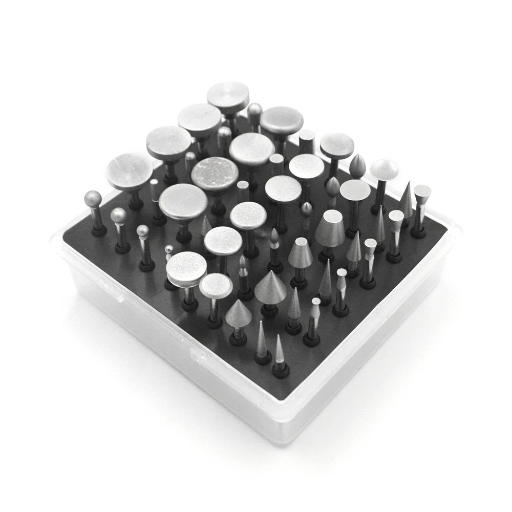 

50 шт. зернистость #400 алмазная шлифовальная насадка алмазная шлифовальная точка шлифовальные инструменты полировочные точки dremel Bits