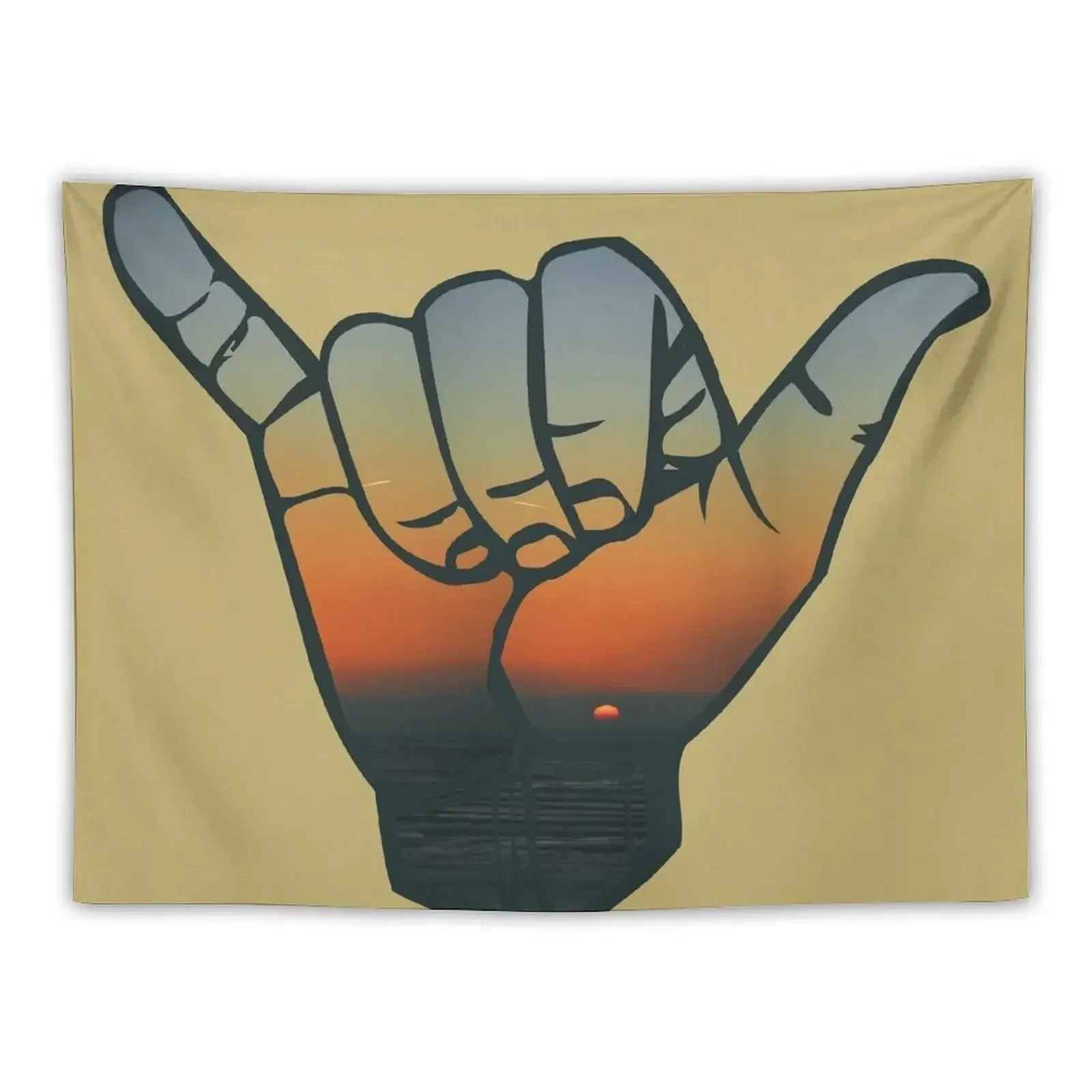 Шака гобелен настенный декор украшение комнаты корейский стиль эстетический