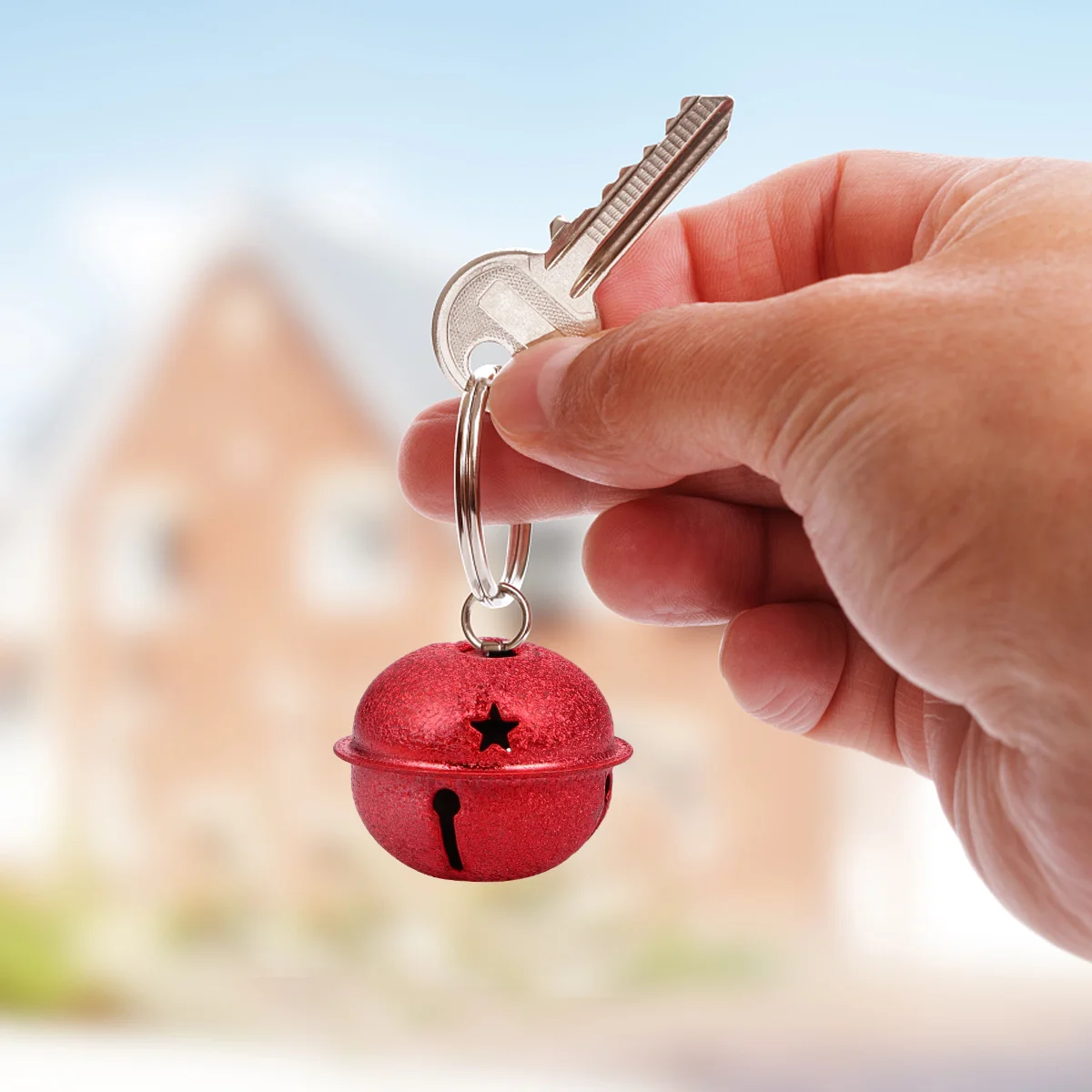 

Bells Christmas Jingle Bell Craft Diy Red Tree Hanging Metal Decoration Ornament Makingjewelryrustic Holiday Wreath Rusty Crafts