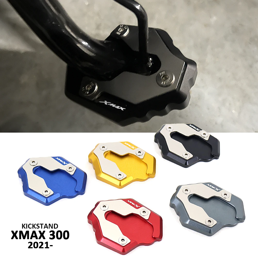 

5 Colors Motorcycle Foot Kickstand Enlarger Side Stand Pad For Yamaha X-MAX300 X-MAX XMAX 300 XMAX300 xmax300 2021 2022 2023