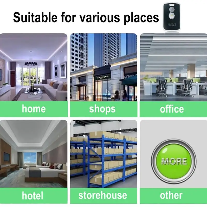Портативная сигнализация с датчиком движения 125 дБ датчик высокой громкости для