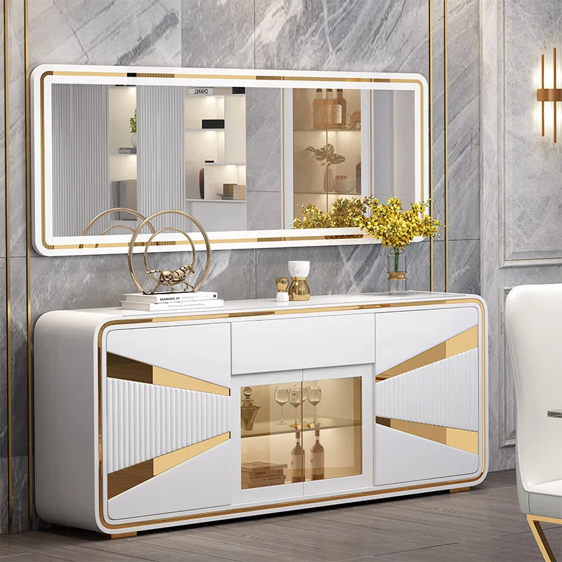 Кухонный золотой обеденный стол современный комплект 8 стульев Cadeiras 6 мебель для