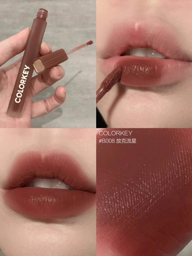 

Colorkey розовый атласный крем для губ Collaki глазурь для губ женский итальянский рот красные губы грязь телесного цвета