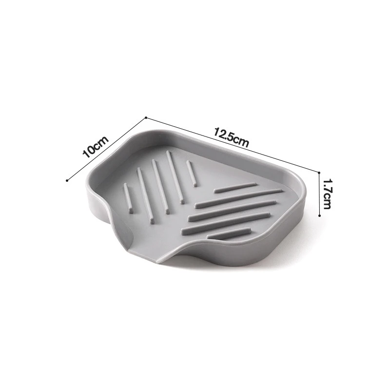 

Силиконовая подставка для мыла Dark Gray