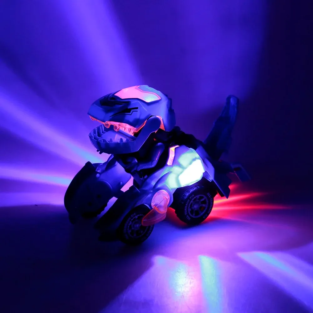 XZCAI электрический динозавр трансформируемый автомобиль универсальный робот