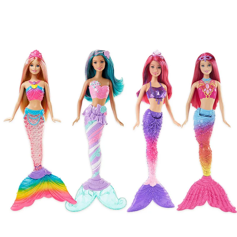 Original Barbie Dreamtopia Mermaid Doll Collection Toys for Girls Christmas Birthday Gift Genuine Barbie Mermaid Dolls