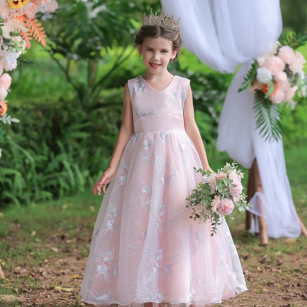 

3-12 Years Children Dresses Girls Princess Dress for Party and Wedding Kids Girs Costumes Toddler Birthday Dress Evening Dress