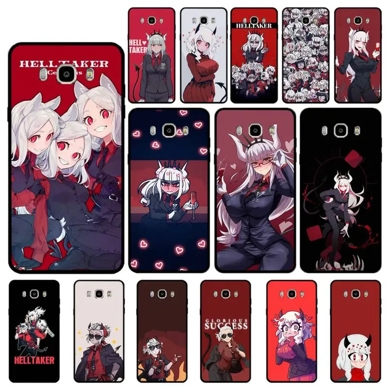 

MaiYaCa GAME Girl helltaker Phone Case for Samsung J 4 5 6 7 8 prime plus 2018 2017 2016 J7 core