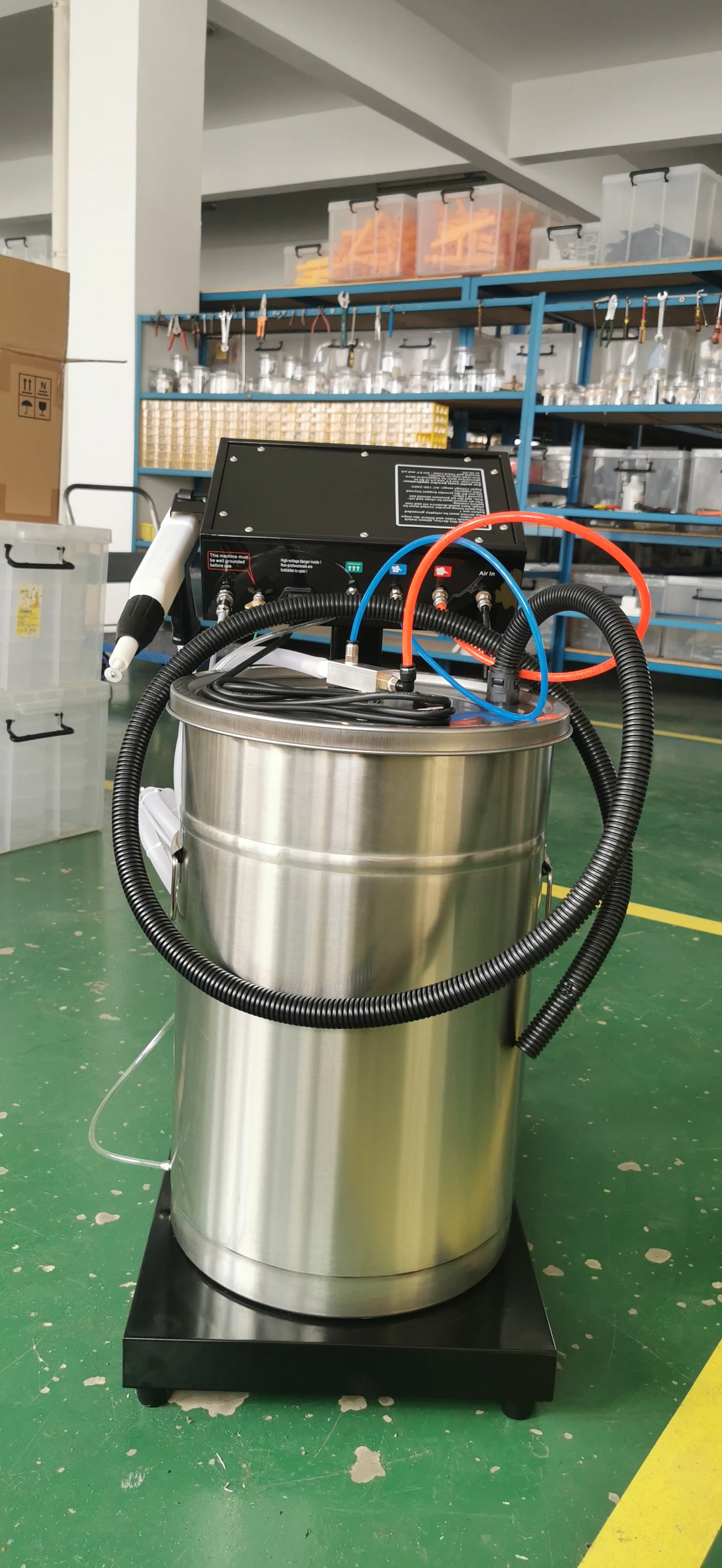 WX-958S Система порошкового покрытия Машина Электростатическая система краски для