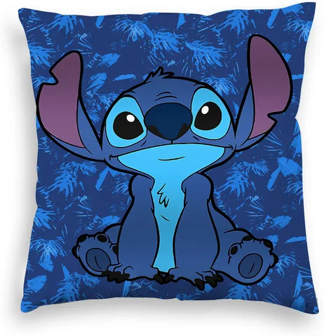 Популярный чехол для подушки Disney Stitch, плюшевые игрушки, Стич, наволочка, аниме кавайные наволочки, украшение для дома, подарок 45x45 см