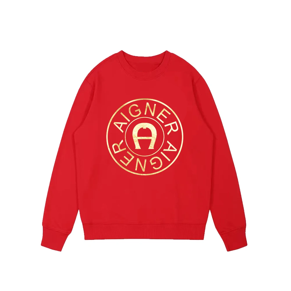 Модная детская одежда зимние толстовки спортивная с золотым логотипом для