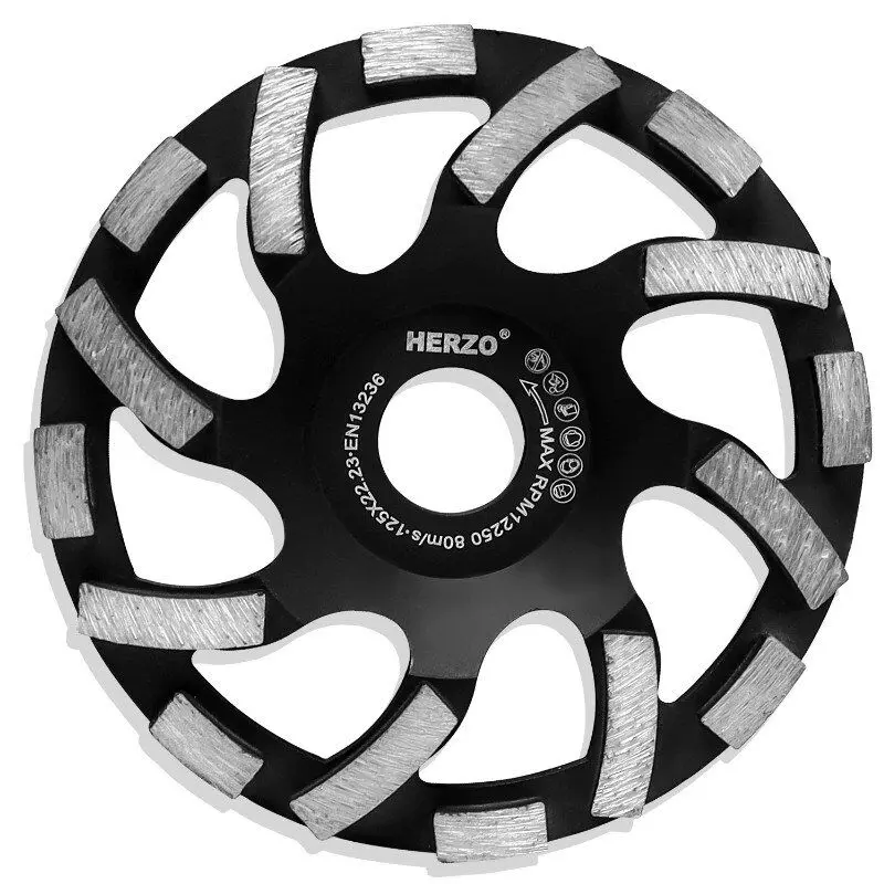 

HERZO HSO5.1E Алмазный шлифовальный круг абразивный шлифовальный станок Disc 125 мм