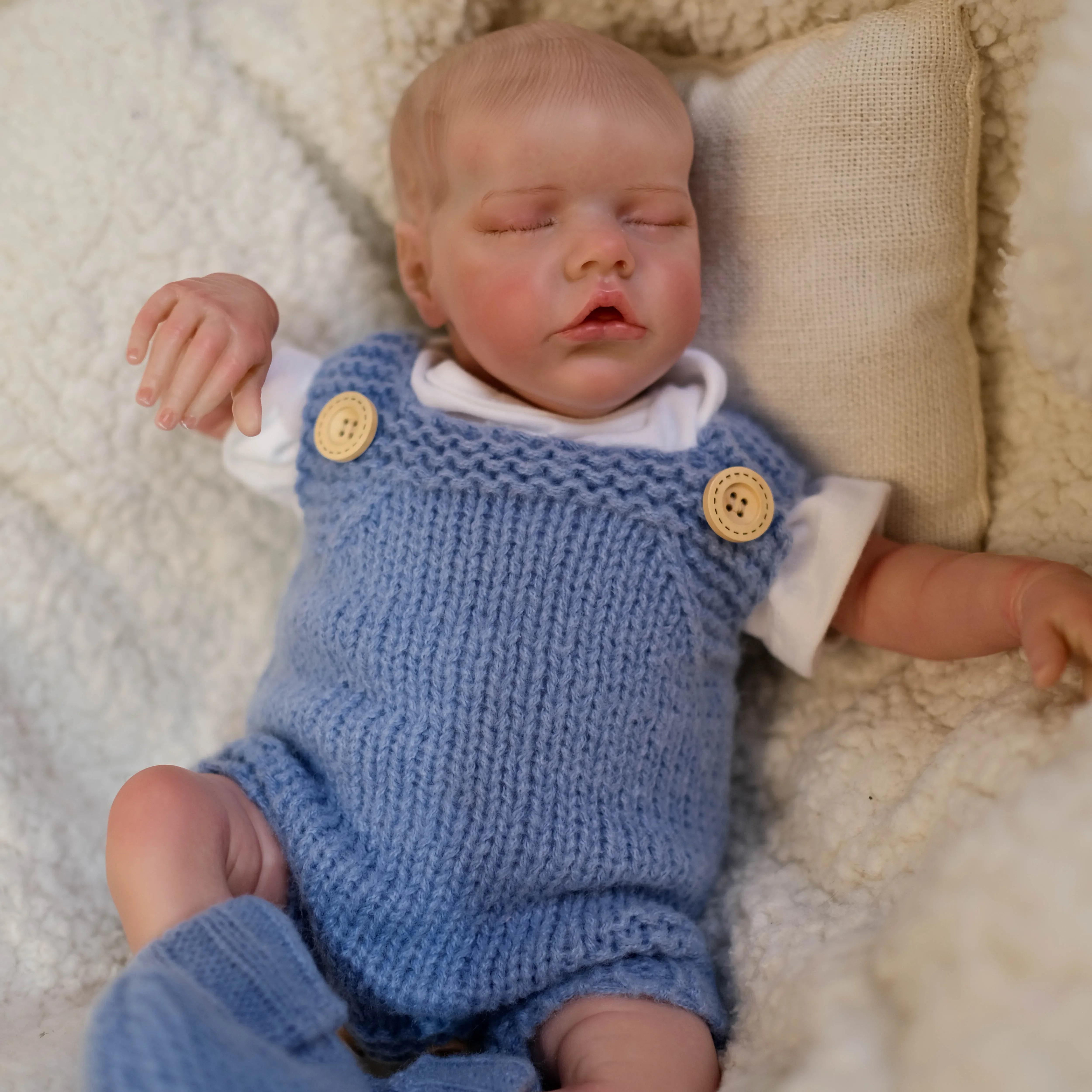 NPK 40 см мягкое тело Reborn TwinB кукла для маленьких мальчиков реалистичная