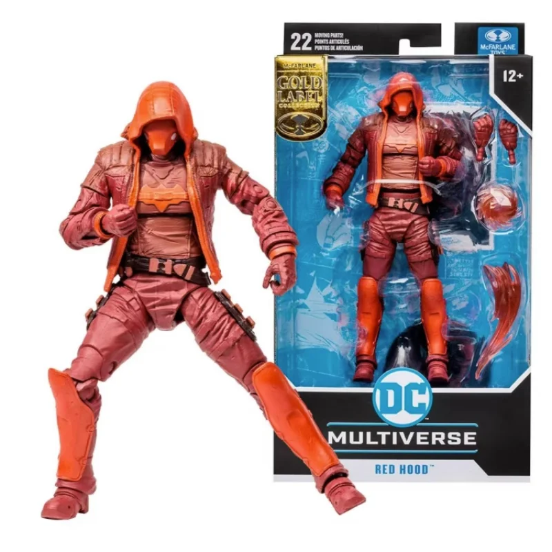 

[Специальное предложение] McFarlane DC arкхэм рыцарь красный капюшон Подлинная Золотая этикетка ограниченная модель игрушки передвижная ручная кукла фильмы Multiverse
