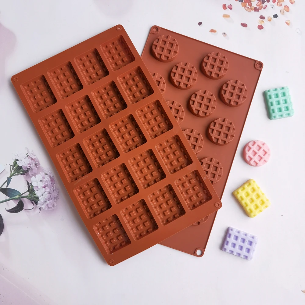 

18/20 силиконовая форма для вафель «сделай сам», квадратный инструмент для изготовления вафель «любовь», практичная форма для шоколада, Креативные аксессуары для выпечки, форма для вафель