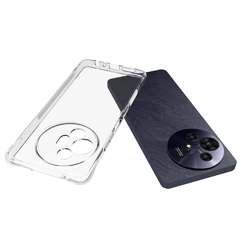 Чехол TCL 50 Pro Nxtpaper 5G с подушкой безопасности прозрачный силиконовый мягкий чехол