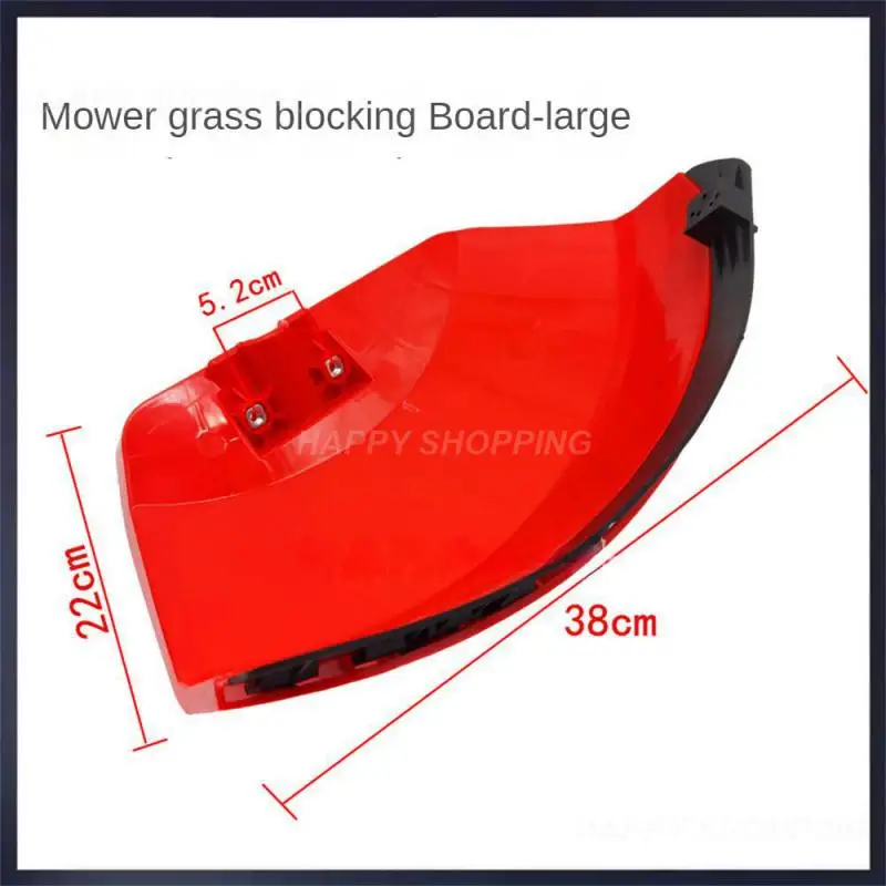 

Universal Brush Cutter Shield Lawn Mower Guard Lightweight Plastic Grass Trimmer Blade Protector Cover For 26Mm/28Mm
