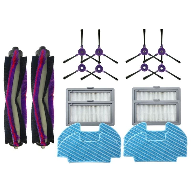 

Запчасти для робота-пылесоса, сменные детали, роликовая щетка, боковая щетка, HEPA фильтр, насадка для швабры, для Samsung VR05R5050WK