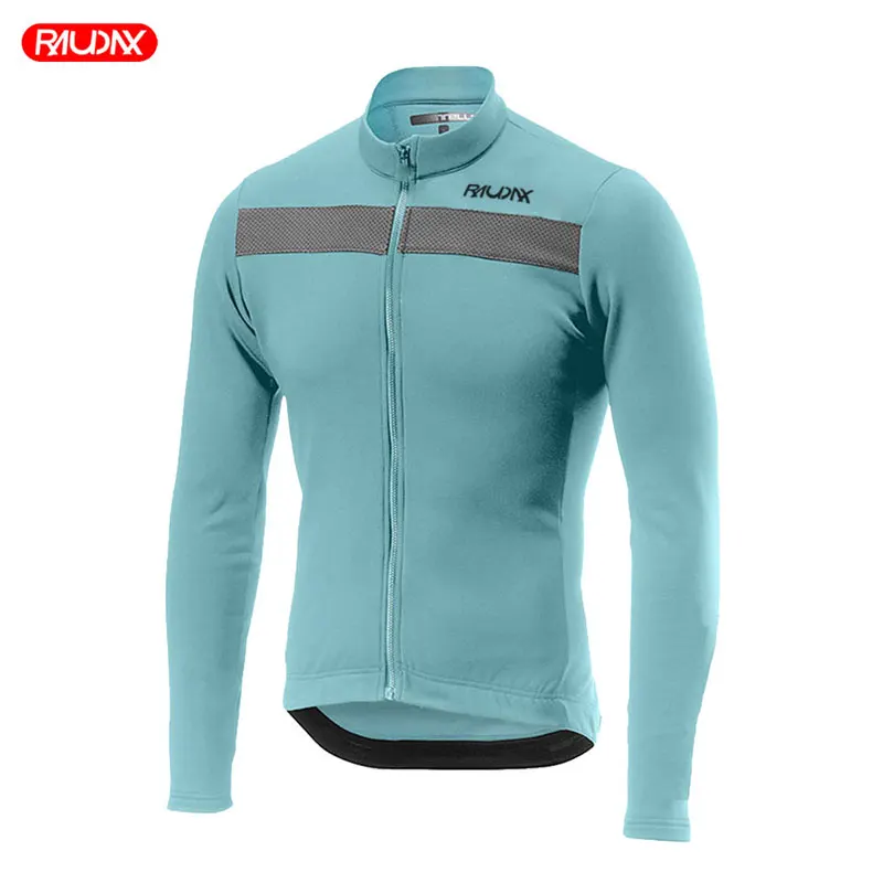 Футболка мужская с длинным рукавом Джерси для велоспорта быстросохнущая дышащая