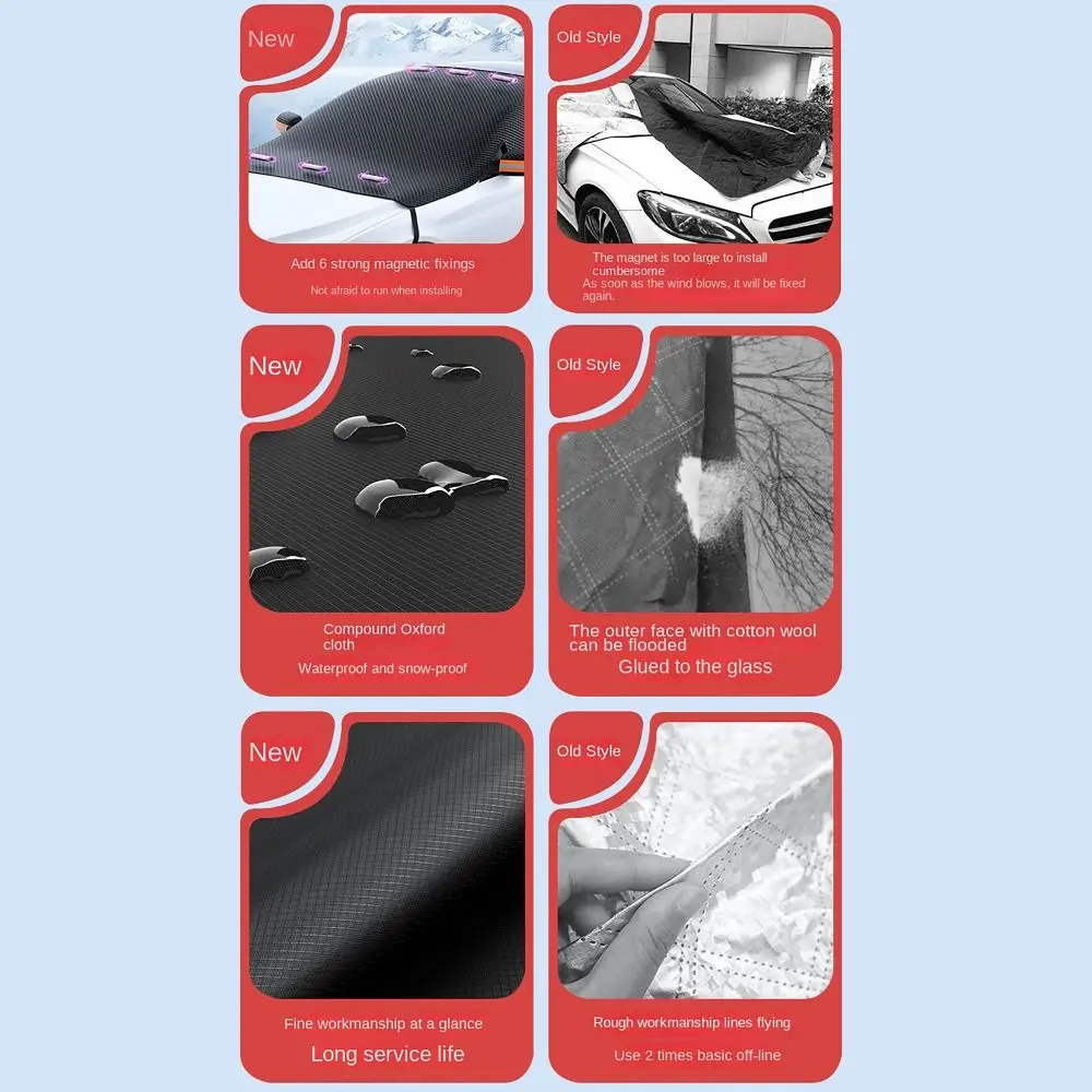Уход за лобовым стеклом автомобиля зимнее лобовое стекло Оксфорд противоугонная
