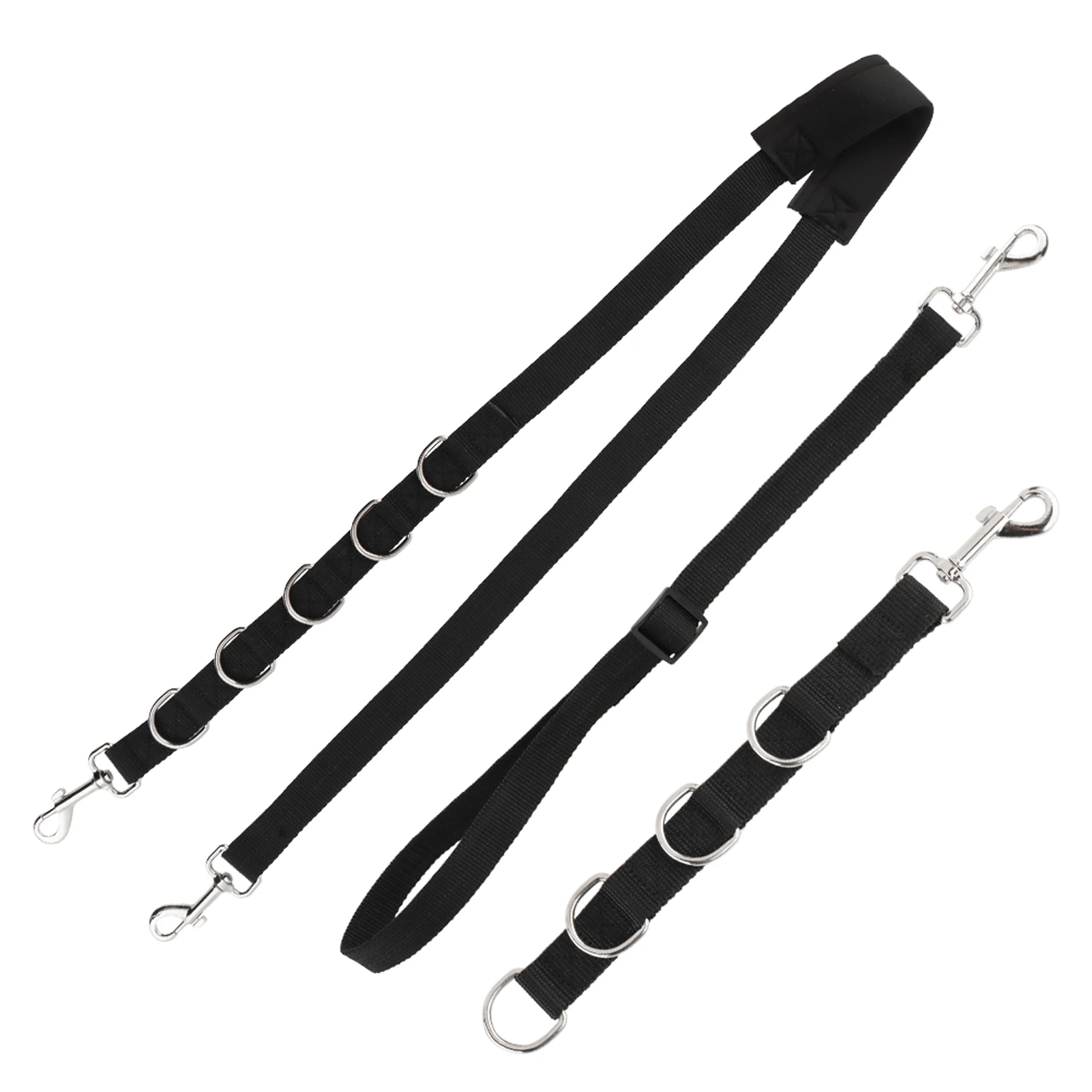 3pcs Belly Pad Dog Grooming Strap Noose Restraint Bathing Loop Hair Cutting Harness Puppy Traction Band Washing Pet Supplies