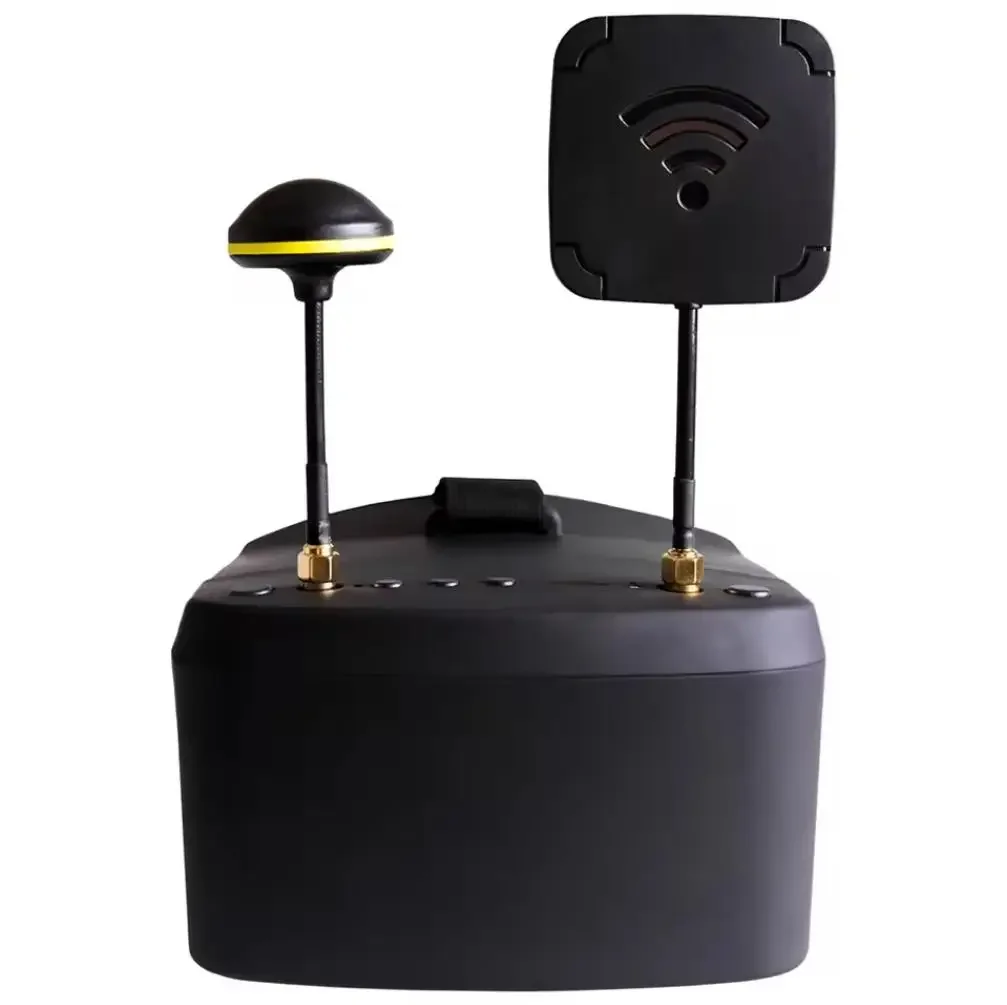 Фото Очки SmCpDJI Goggles V2 5.8G 40CH 5 дюймов 800*480 с HD DVR и диверсити-приемником для FPV-дронов и радиоуправляемых моделей, с аккумулятором №2