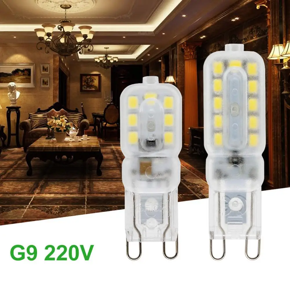 

5W G9 22LED Corn Light Bulb Mini SMD 2835 Chip 360 Degrees Lighting Angle Dimmable Energy Saving Chandelier Lampada