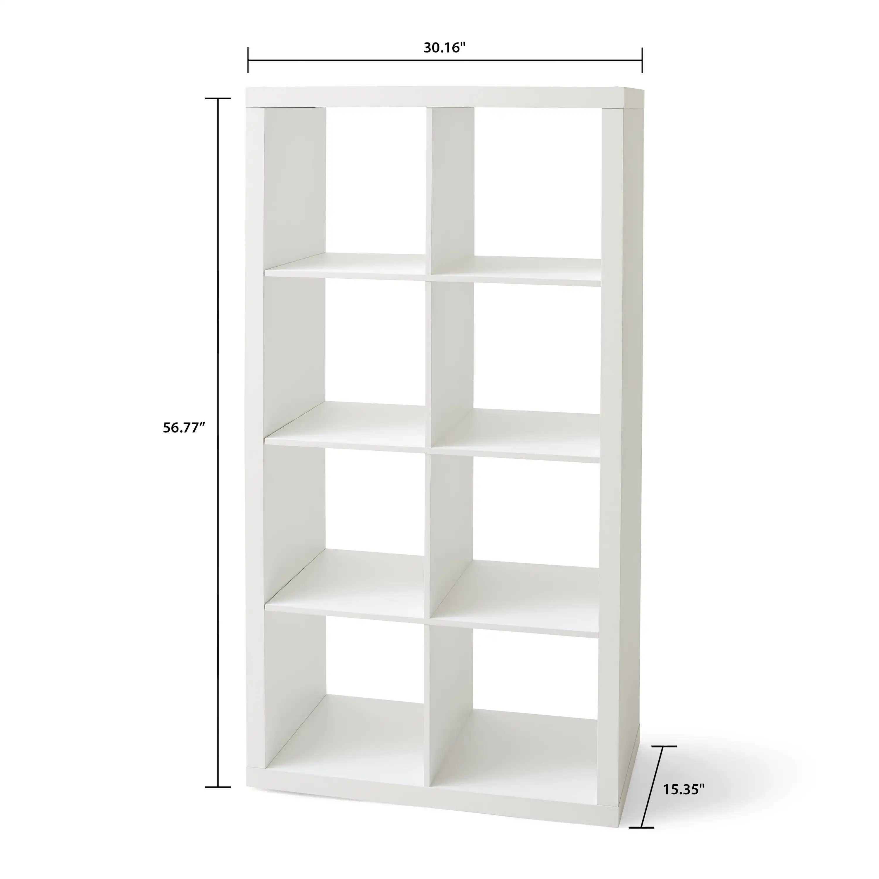 

8-Cube Storage Organizer, White Texture