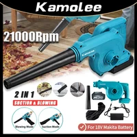 Kamolee 21000rpm 2 In 1 Cordless Vacuum Clean Air Blower & Suction Garden Home Car Computer Blowing Dust Hand Operat Power Tool