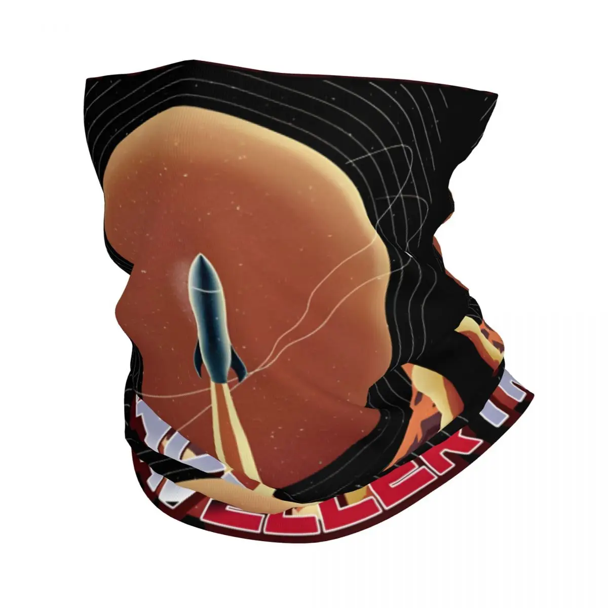 Потрясающая бандана на шею гетры с принтом шарф для езды мотоцикле клубе