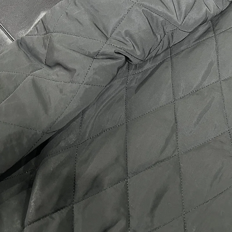 2024 новая стильная кожаная куртка из овечьей кожи растительного дубления