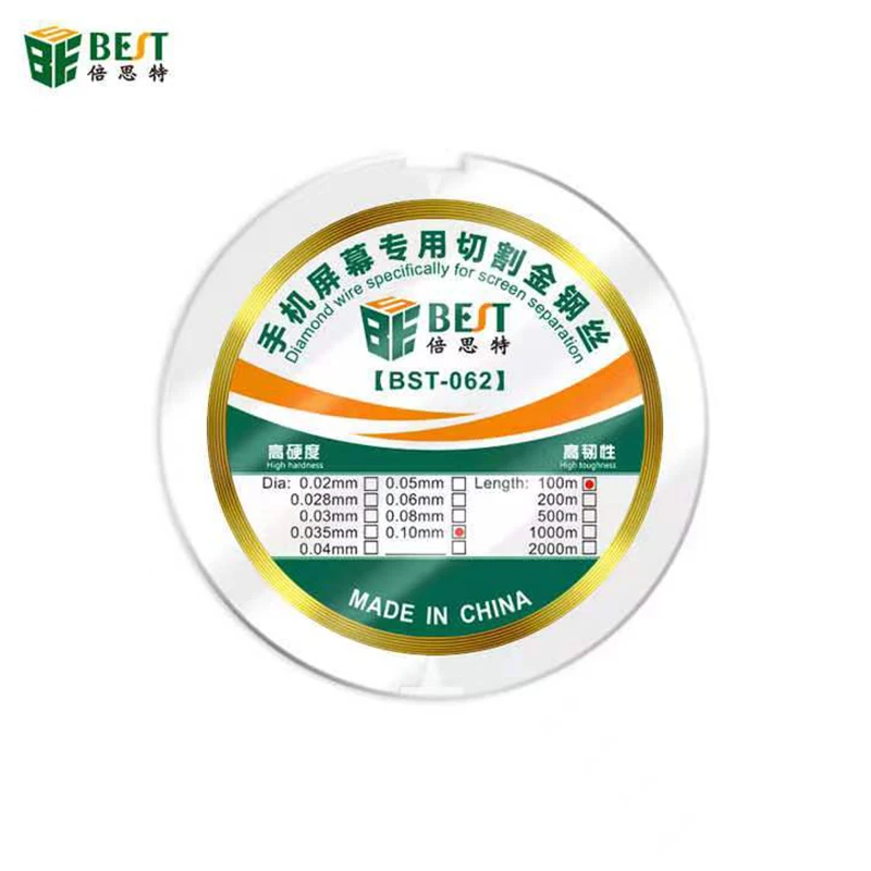 

Лучшая модель 100 м, Специальный Алмазный провод, сплав, золотой молибденовый провод, разделение ЖК-экрана, пайка, ремонт материнской платы PCB