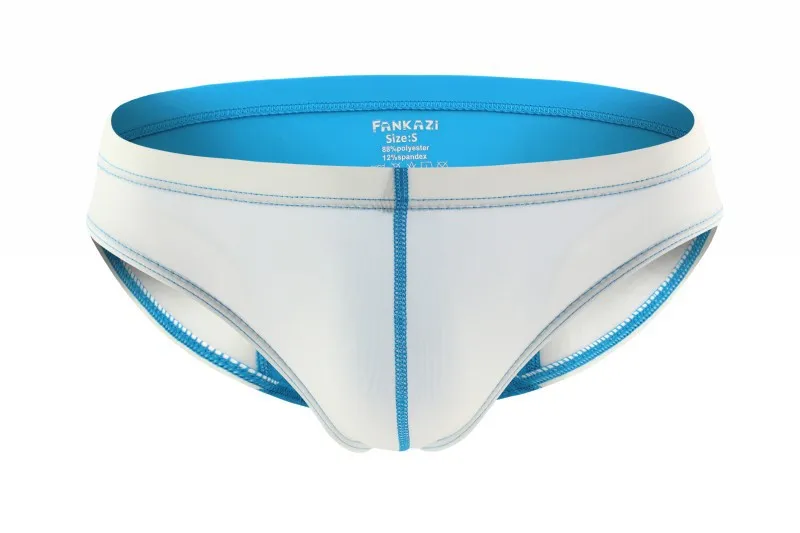 Men's underwear men's color matching briefs nylon breathable underwear sexy men underwear  silk panties for men  silk panties